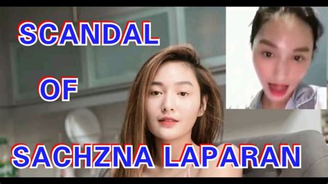 shasna laparan scandal|Sachzna hagulgol sa pagkalat ng scandal .